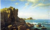 William Stanley Haseltine Canvas Paintings - Nahant Rocks